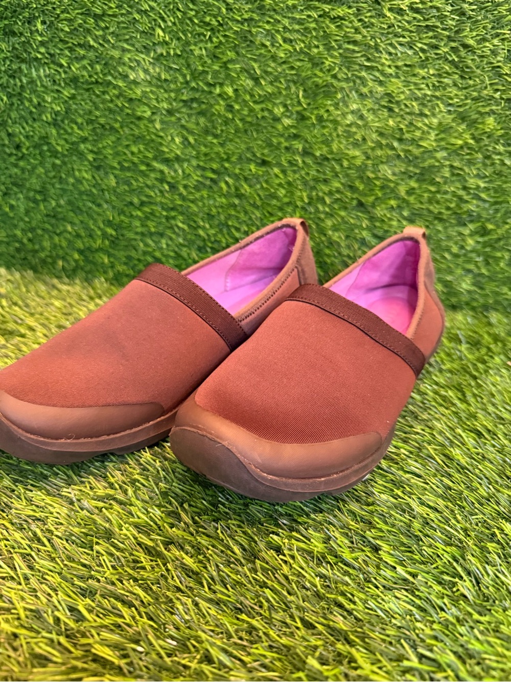 Crocs women duet busy day 2.0 Satya Slip-On Women's Shoes in Brown 8.0